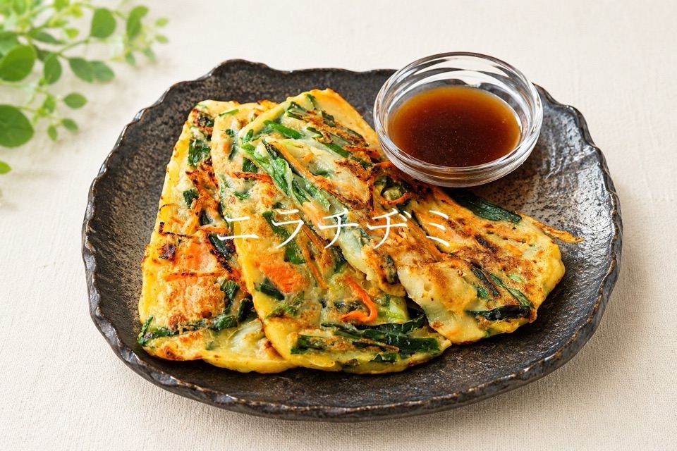 ニラチヂミ